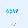 Wozinsky GaN 65W Charger with 2xUSB-C USB Ports with 65W CC Cable - White, Wozinsky 5907769383922 5907769383922