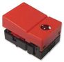 SWITCH, HINGED, SPST, ORG, RED LED B3J2200