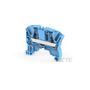 Terminal, spring push in, blue, 6mm, 2 positions, DIN rail mounted ENTRELEC 1SNK706020R0000