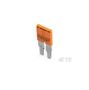 Shorting switch, 2 pole , orange 10mm ENTRELEC 1SNK910302R0000