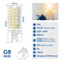 LED bulbs G9 3vnt., 230V, 12W, neutral white 4000K, 1080lm, LED LINE 248917-3 4772081004005