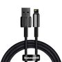 Baseus Tungsten Gold Cable USB to iP 2.4A 1m (black), Baseus CALWJ-01