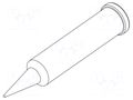 Tip; conical; 0.4mm; for  soldering iron,for soldering station ERSA ERSA-0102PDLF04