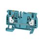 Feed-through terminal A2C 4 BL, PUSH IN, 4 mm² dark beige, Weidmuller 2051210000 4050118411638