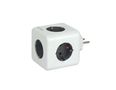 Adapter CUBE 5 socket 16A/3680W Schuko AURA line 205789 5905378205789