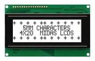 DISPLAY, ALPHANUMERIC, 20X4, WHITE MC42005A6W-FPTLW3-V2