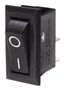 SWITCH, ANTIBACTERIAL, SPST, BLACK C1300ALAAAB
