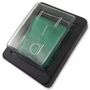 SWITCH, ANTIBACTERIAL, DPST, ILLUM GRN C1353ALGNCB