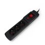 Power strip with protection Arcon M3 black - 3 sockets - 1,5m AAC-18583 5904722197831