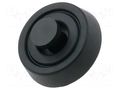 Quick mounting foot; black; polyetylene; A: 8mm; B: 20mm; C: 18mm DREMEC FIX-FR-120