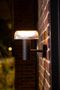 Solar Wall Light 3000K 170lm 2Ah USB-C Round IP54 Black PRIME 217577 5905378217577