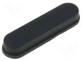 Self-adhesive foot; A: 26.8mm; B: 7.2mm; C: 3.8mm FIX&FASTEN FIX-PT005