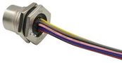 SENSOR CORD, 3P M12 RCPT-FREE END, 11.8" MSAS-03PFFC-SF8B30