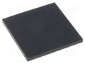 Self-adhesive foot; H: 1.5mm; black; rubber; W: 19.7mm; L: 20mm FIX&FASTEN FIX-SF-1972015