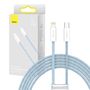 USB-C cable for Lightning Baseus Dynamic Series, 20W, 2m (blue), Baseus CALD000103