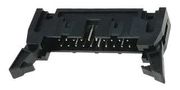 HEADER, L/LATCH, RA, 2.54MM, 50WAY T816150A1R102CEU