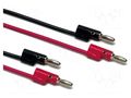 Test leads; Urated: 30V; Inom: 15A; Len: 0.61m; test leads x2 FLUKE FLK-TL930