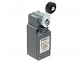 Limit switch; lever R 40mm, plastic roller Ø20mm; NO + NC; 10A PIZZATO ELETTRICA FM554