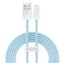 Baseus Dynamic cable USB to Lightning, 2.4A, 2m (blue), Baseus CALD000503