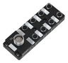 JUNCTION BLOCK, 8PORT M12, 16 PNP, IP67 JB-8M12-M23-P24