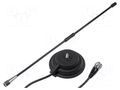 Antenna; CB; automotive; 0.45m; 1dBi; 50W; magnet; Len: 4m; UHF FARUN FRN.ANT.M16