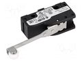Microswitch SNAP ACTION; 6A/250VAC; 5A/24VDC; SPDT; ON-(ON); MK PIZZATO ELETTRICA MKV11R53