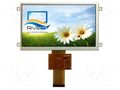 Display: TFT; 7"; 800x480; Illumin: LED; Dim: 165.6x100.6x7.69mm Riverdi RVT7.0ATFWN00