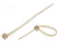 Cable tie; L: 75mm; W: 2.4mm; natural; polyamide; 78.5N; Ømax: 15mm KSS WIRING CV-075
