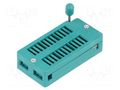 Socket: integrated circuits; ZIF; DIP24; 7.62/15.24mm; THT; 50VDC CONNFLY DS1043-240G