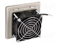 Fan: AC; axial; 230VAC; 80x80x38mm; 25m3/h; 31dBA; IP54; RAL 7035 COBI ELECTRONIC CV-115-35-230