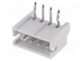 Connector: wire-board; socket; male; PIN: 4; ZH; 1A; 50V; horizontal JST S4B-ZR