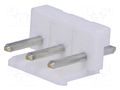Connector: wire-board; socket; male; PIN: 3; 5mm; white JST B03P-NV