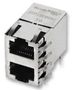 JACK, MODULAR, RJ45, 2PORT, 8P8C 7499051002