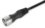 CONNECTOR, RCPT/ FREE END, M23, 12 WAY SAIB-M23-12P-ST-5.0M