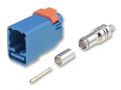 RF COAX CONN, FAKRA, PLUG, 50 OHM, CABLE 73403-6262