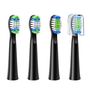 Toothbrush tips Bitvae D2 (black), Bitvae BV D2 Black 4PCS