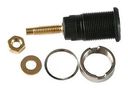 4MM BANANA JACK, PANEL MOUNT, 32A, 1 KV, BLACK 23AH8727 23.3020-21