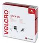 STICK ON TAPE, WHITE, 20MM VEL-EC60219