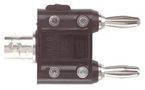 ADAPTOR, BNC JACK-DOUBLE BANANA PLUG 1468