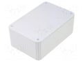 Enclosure: multipurpose; X: 100mm; Y: 150mm; Z: 60mm; ABS; grey; IP54 COMBIPLAST CP-6435