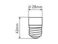 Adapter socket from E14 to E27 242076