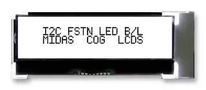 LCD, ALPHA-NUM, 16 X 2, WHITE MCCOG21605D6W-FPTLWI