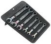 RATCHETING WRENCH SET, COMBI+OPEN END JOKER SET 6TLG 1 METRISCH