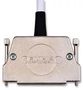 D SUB BACKSHELL, 180DEG, DC, ZINC 172704-0185