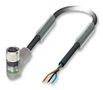 SENSOR CABLE, 3POS, M8 R/A SOCKET, 5M 1671085