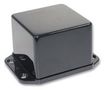 FLANGED LID ENCLOSURE, ABS, BLACK BIM2008/IP-BLK