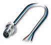 SENSOR LEAD, M12 PLUG, 4POS 1424136