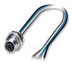 SENSOR LEAD, M12 SOCKET, 4POS 1424134