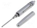 Oiler; aluminium; 140mm; 5ml; silver GOLDTOOL GTH-066