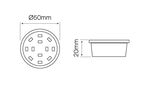 LED lamp MR16 230V 5W 400lm neutral white 4000K, LED line 247293 5901583247293